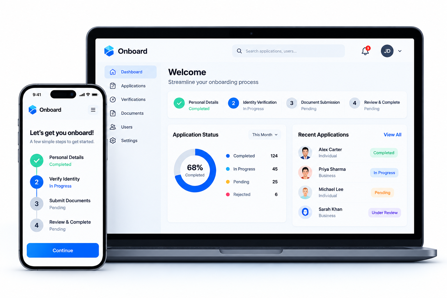 Onboarding Platform product